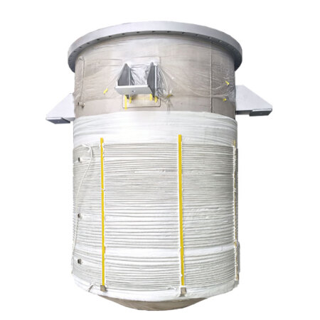 Reactor de calentamiento por inducción electromagnética