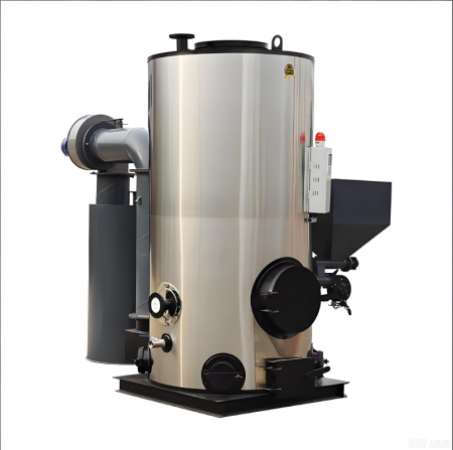 Caldera de vapor vertical de biomasa LSH con parrilla fija para uso industrial