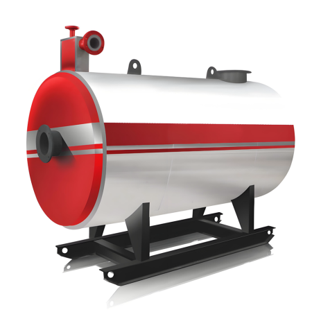 Caldera industrial horizontal de aceite térmico de 1400 kW, tipo para combustibles líquidos y gas